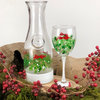 Mistletoe Wine, Set of 2