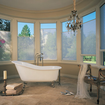 Silhouette™ Window Shadings with EasyRise in Bath