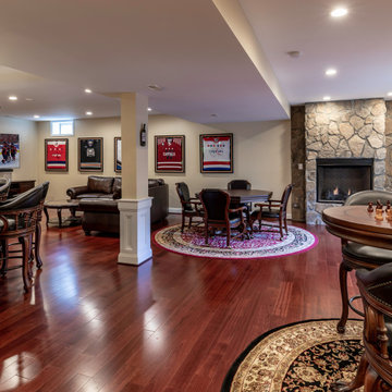 Amazing Basement Remodel, with Irresistible Wine Cellar in Ashburn VA
