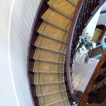Stair Runner Installation