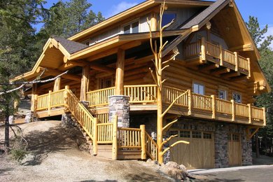 Mountain style exterior home photo in Denver