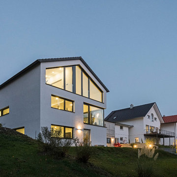 Haus_H Baustil und Bebauungsplan