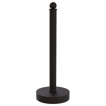 Contemporary Counter Top Kitchen Paper Towel Holder, Oil Rubbed Bronze