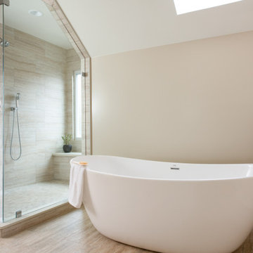 Master Bathroom Remodel with New Layout
