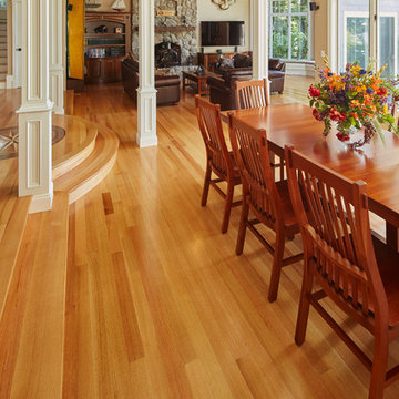 Airy Lake House - Rift & Quartered Red Oak