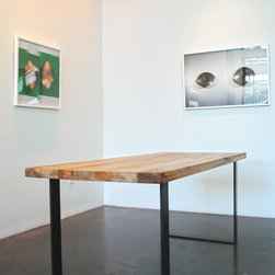 Spalted sycamore dining table - Products