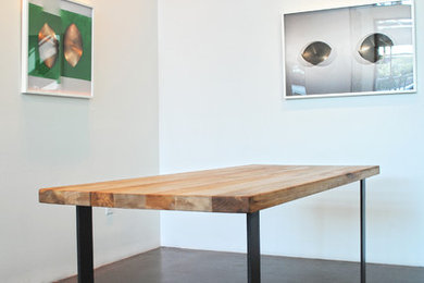 Spalted sycamore dining table