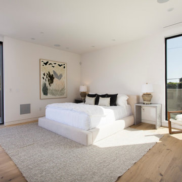 Minimal Bedroom with Large Windows and Soft Natural Light