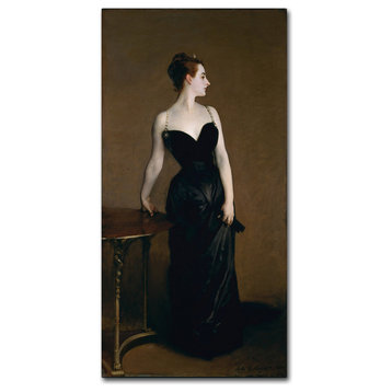 John Singer Sargent 'Madame Pierre Gantreu' Canvas Art, 24 x 12