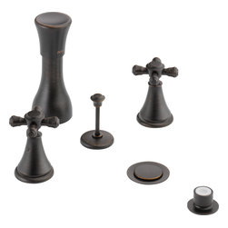Delta Victorian&reg; Bidet Faucet - Less Handles - Bidet Faucets