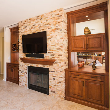 Pebble Creek fireplace