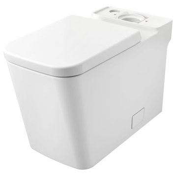 Grohe 39 664 Eurocube Elongated Chair Height Toilet Bowl Only - - Alpine White
