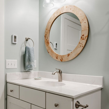 Modern Spa Basement Bath