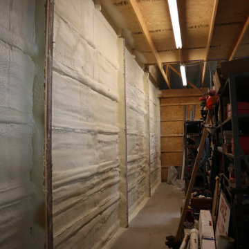 Spray foam Pole barn