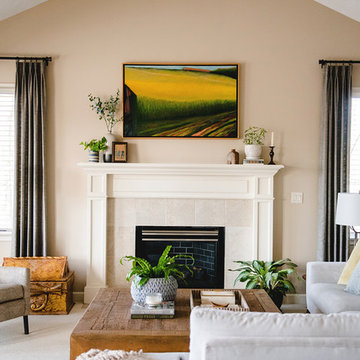 An Eclectic Plant-Filled Condo with Loads of Original Artwork