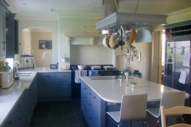 This is an example of a country kitchen.