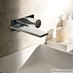 Milano Wall Mount Basin Mixer - Bathroom Sink Taps