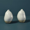 Rona Ceramic Vase, Small, White