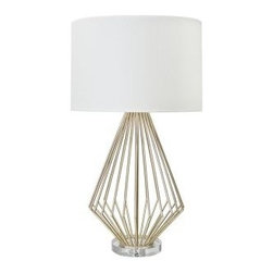 Truman Lamp - Silver - Clayton Gray Home - Lighting