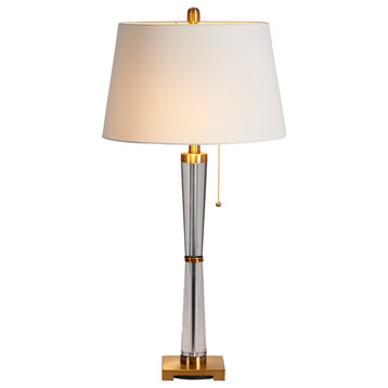 15" Laon Crystal Accent Table Lamp