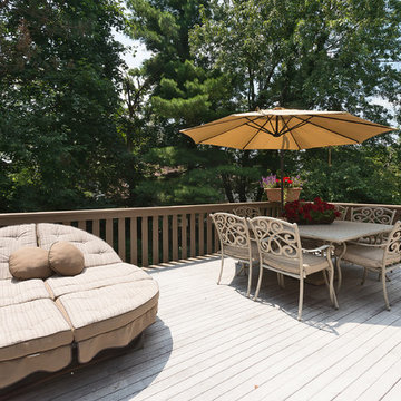 Backyard Deck Home Staging