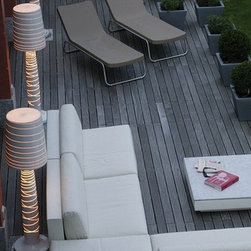 Miss Jane Outdoor Floor Lamp by Serralunga - Outdoor Floor Lamps