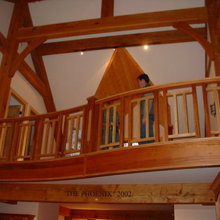 Jatoba and White Oak Stair Case