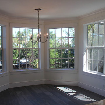 Custom Kitchen Cabinetry and Built-In China Cabinet