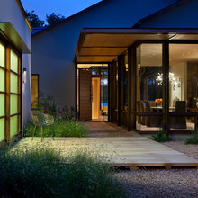 OUTSIDE DECK SPACE UNDER DECK & BY TREES