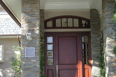 Elegant entryway photo in Orange County