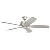 Kichler 330249 Terra 5-Blade 60" Indoor Ceiling Fan, Matte White