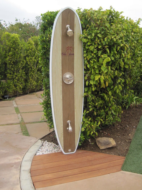 Surfboard Shower Design Ideas & Remodel Pictures Houzz