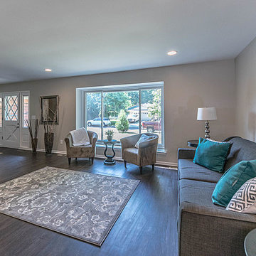 Completely remodeled house.