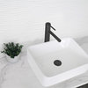 STYLISH Single Handle Bathroom Vessel Sink Faucet, Stainless Steel Matte Black