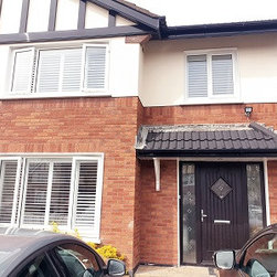 Pure White Weston Range Shutters fitted in Castleknock, Dublin 15 - Products