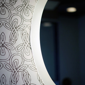 Wall Paper Work For HGTV DIY Network "Bath Crashers"