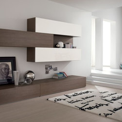 Modern Wall Unit Spar Logika LK13 - $3,085.00 - Entertainment Centers And Tv Stands