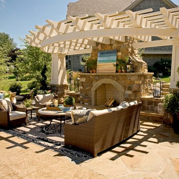 A True Outdoor Living Room