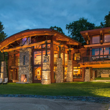 Adirondack Mountain Rustic Retreat