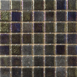 Metallic Look Glass Mosaic Swimming Pool Tiles - Mosaic Tiles