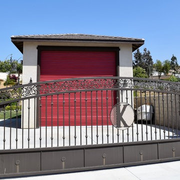 RV Garage and Custom gate