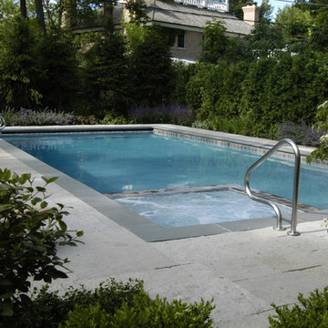 Glencoe, IL Swimming Pool with Interior Spa