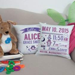 Toddler Throw Pillows - Kids Room Accessories
