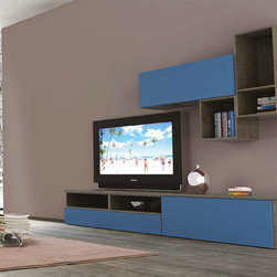 Modern Italian Wall Unit 3D 31 by Artigian Mobili - $1,895.00 - Entertainment Centers And Tv Stands