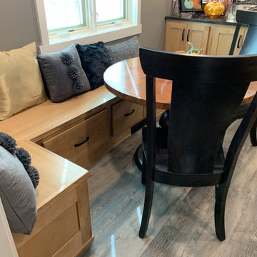 Quad Cities Kitchen Remodel with Great Storage and Maple Cabinets