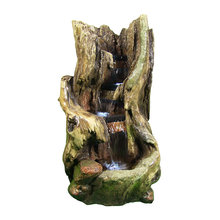 Lake waterfall