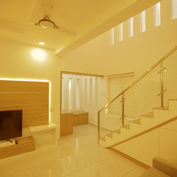Residence at Pazhamthottam, Kochi