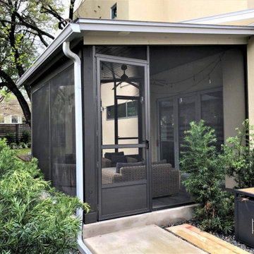 Screened Porch in the Zilker neighborhood South of Downtown Austin