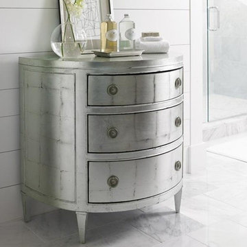Caracole Crystal Blue Persuasion Accent Chest