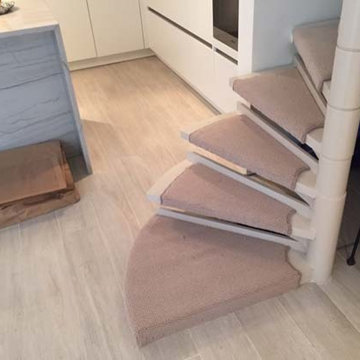 Installing Carpet to Stairs as a Runner